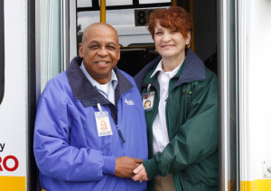 Solid Ground Transportation drivers & spouses of 46 years, Ninus & Kathy Hopkins